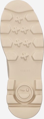 Nubikk Lace-Up Ankle Boots in Beige