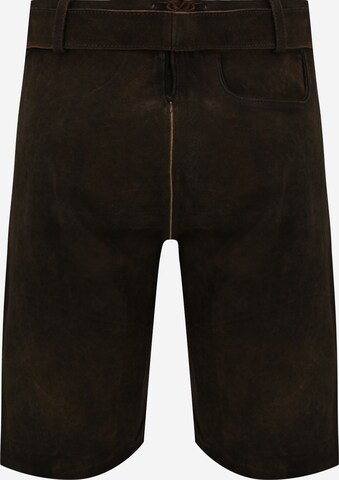 Krüger Buam Regular Traditional pants 'Fernando' in Brown