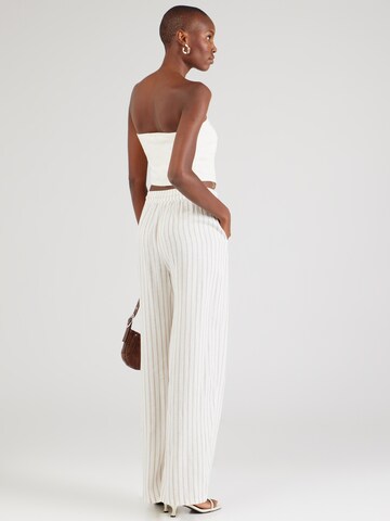 VERO MODA Wide leg Pants 'LINN' in White