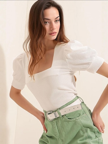 Bigdart Bluse in Weiß