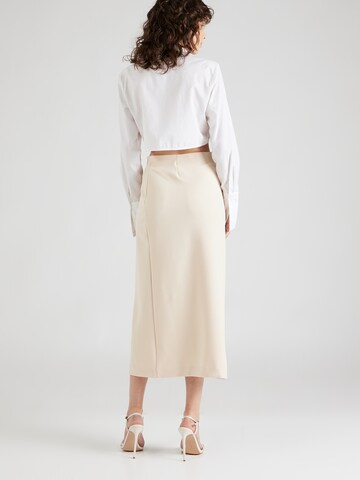 SOAKED IN LUXURY Skirt 'Bea' in Beige