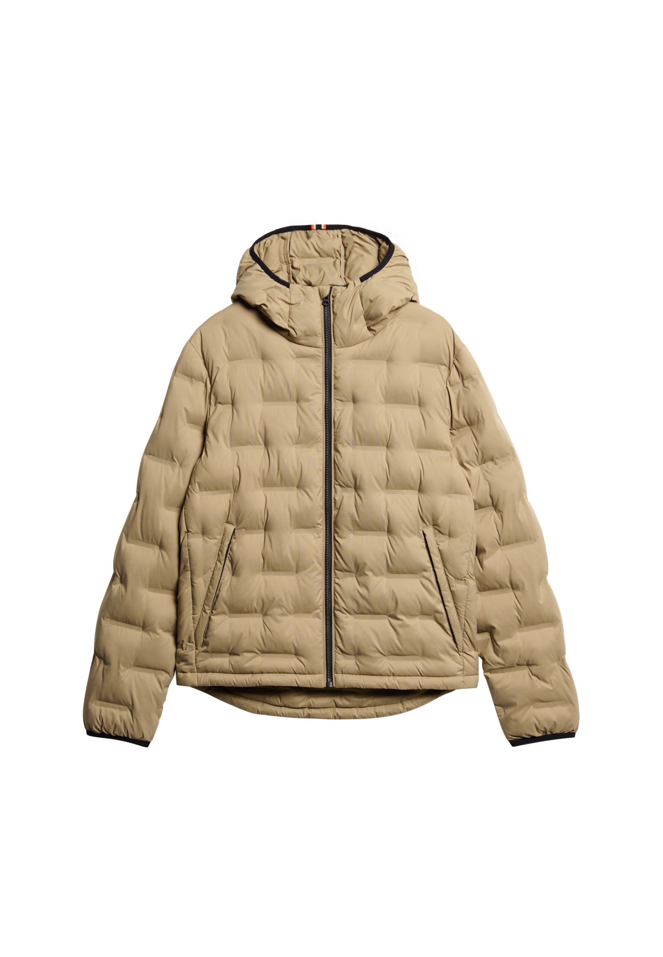 Superdry Tussenjas in Beige: voorkant