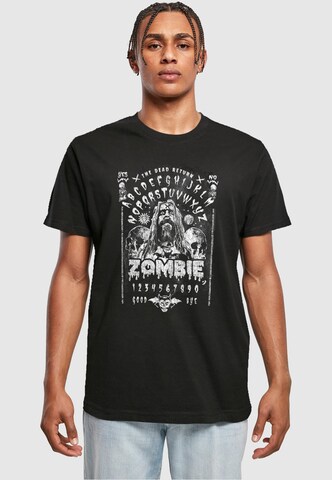 Merchcode Shirt 'Rob Zombie - The Dead Return Spirit Board' in Zwart: voorkant