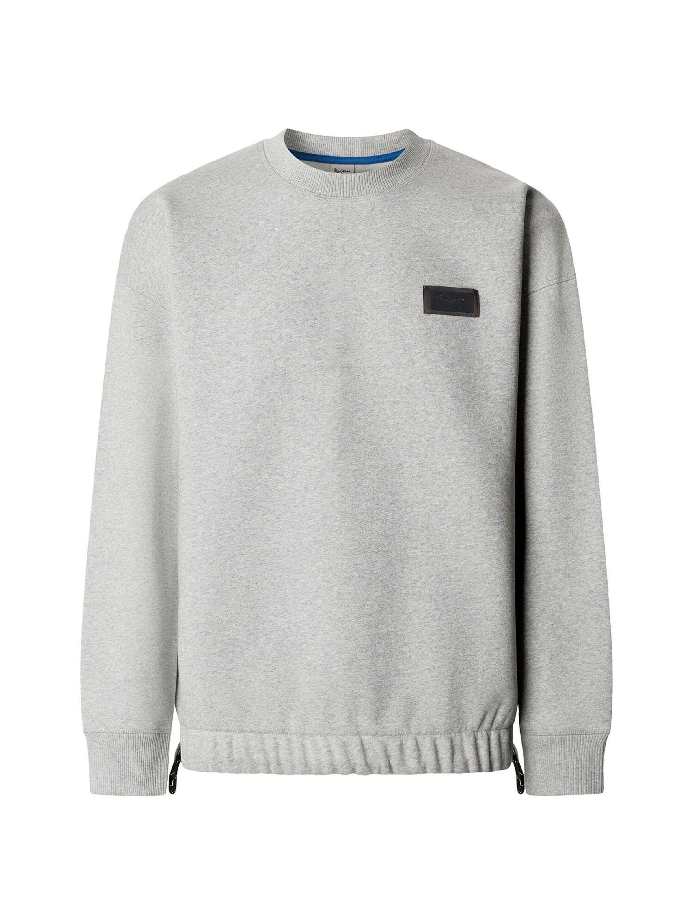 Pepe Jeans Sweatshirt in Grijs: voorkant