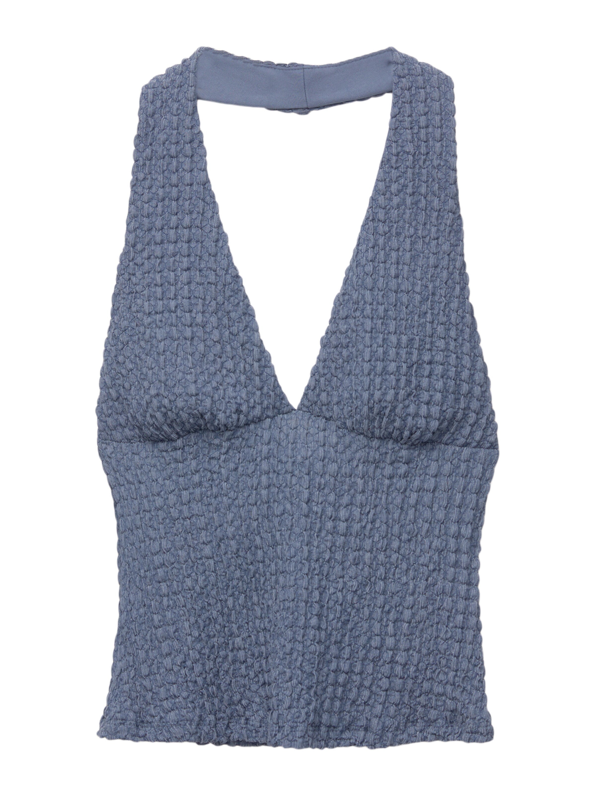 Pull&Bear Top in Blauw: voorkant