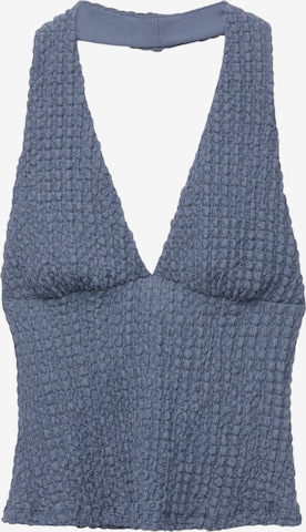 Top di Pull&Bear in blu: frontale