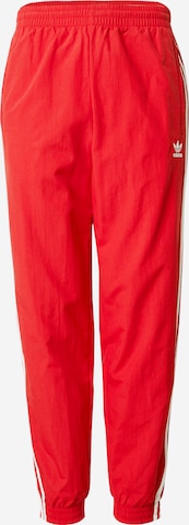 Effilé Pantalon 'FBIRD' ADIDAS ORIGINALS en rouge : devant