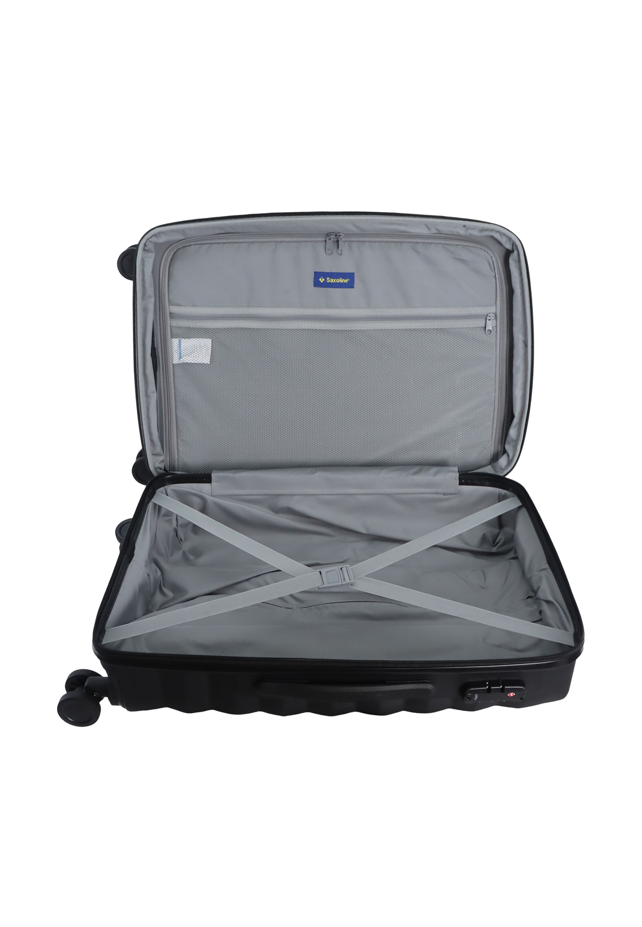 Saxoline Koffer 'Flow' in Schwarz