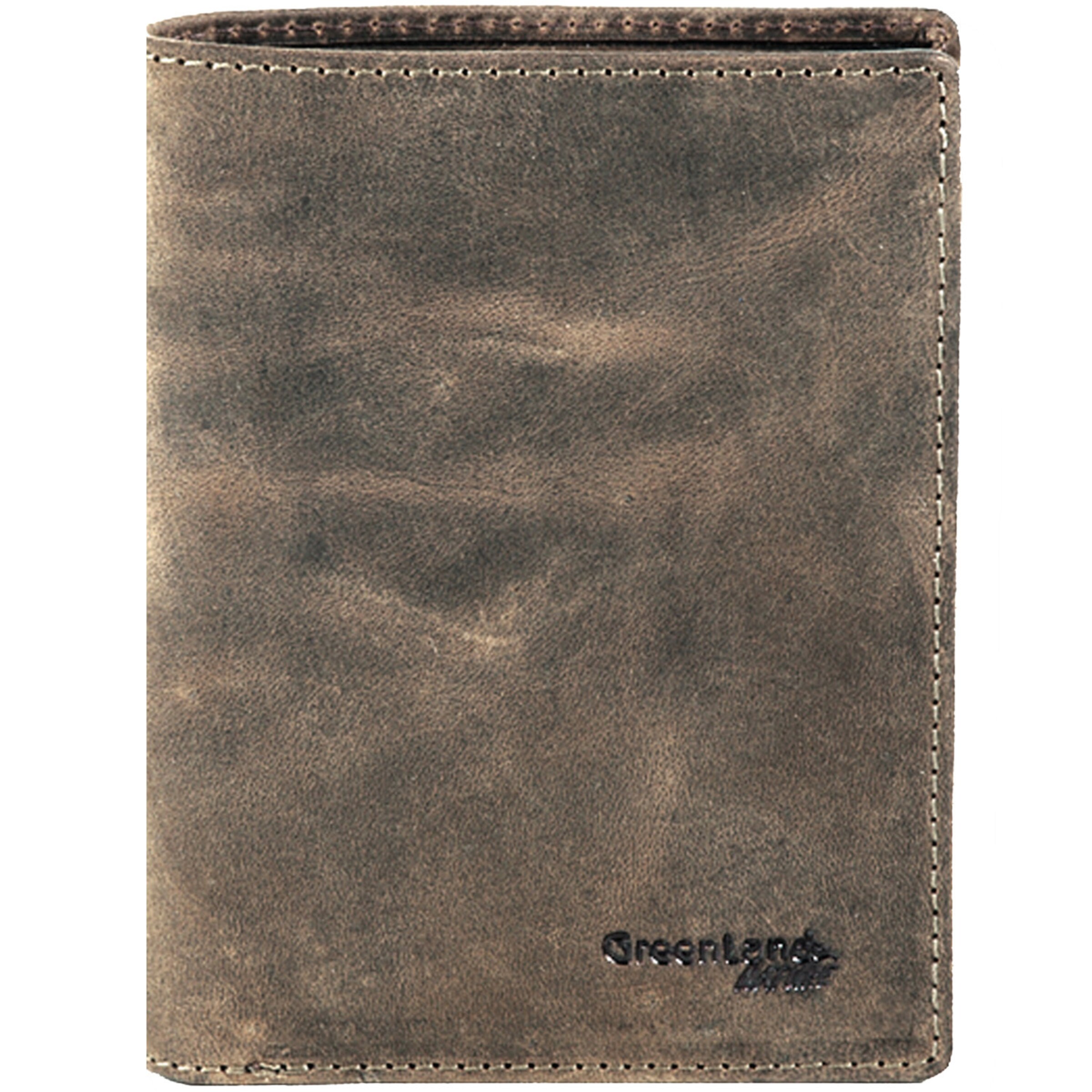 Greenland Nature Wallet in Grey: front