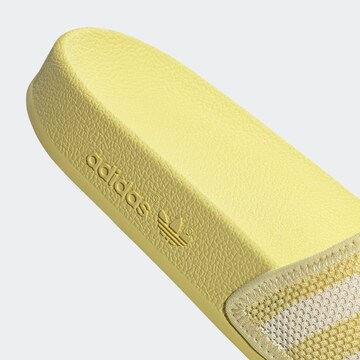 ADIDAS ORIGINALS Sandals 'Adilette' in Yellow