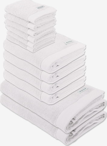 TOM TAILOR Håndklæde i hvid: forside