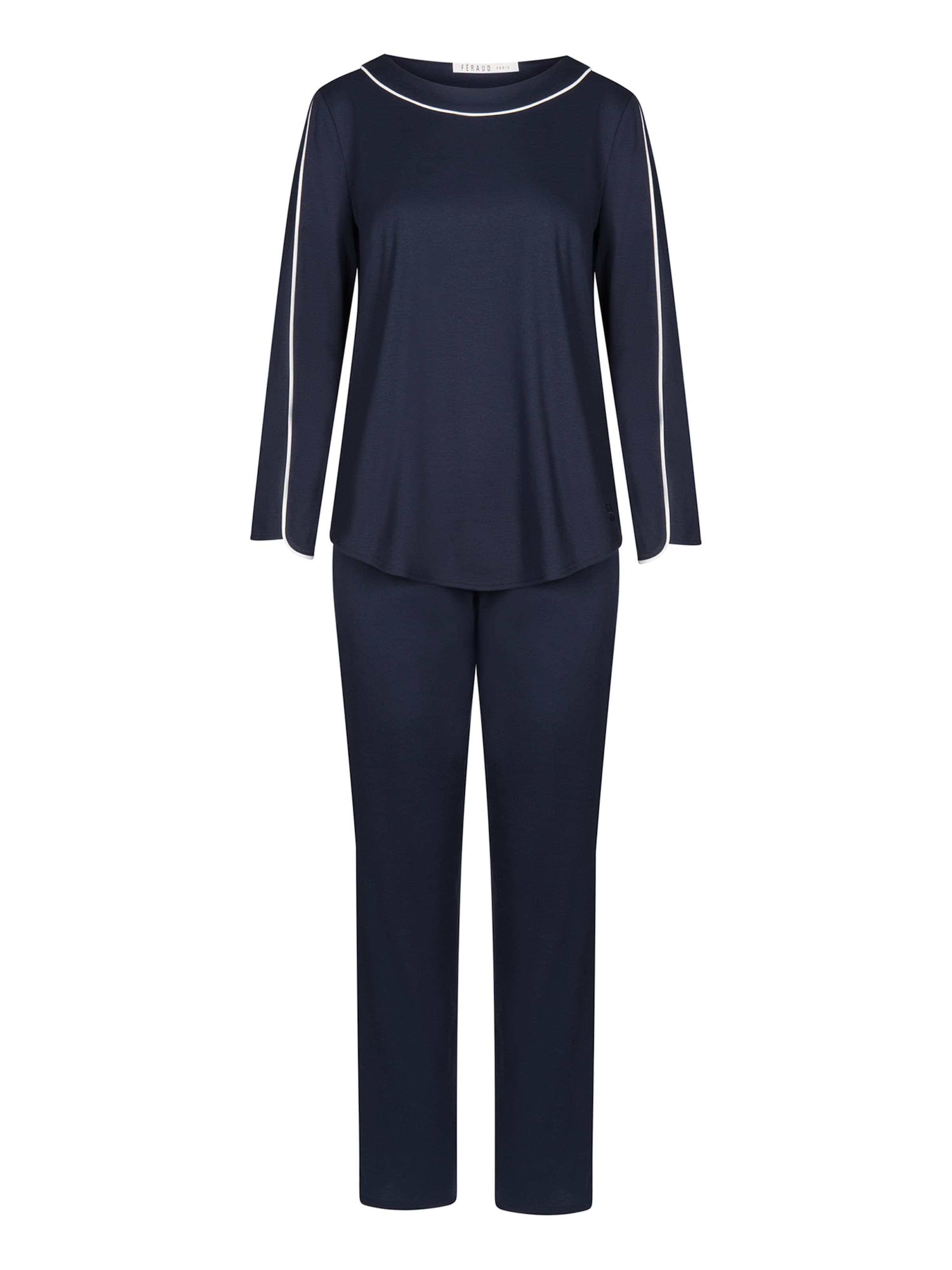 FÉRAUD PARIS Pajama ' Sportiv ' in Blue: front