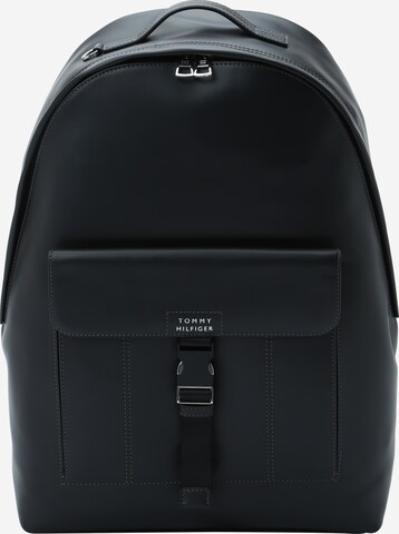 TOMMY HILFIGER - Mochila en negro: frente