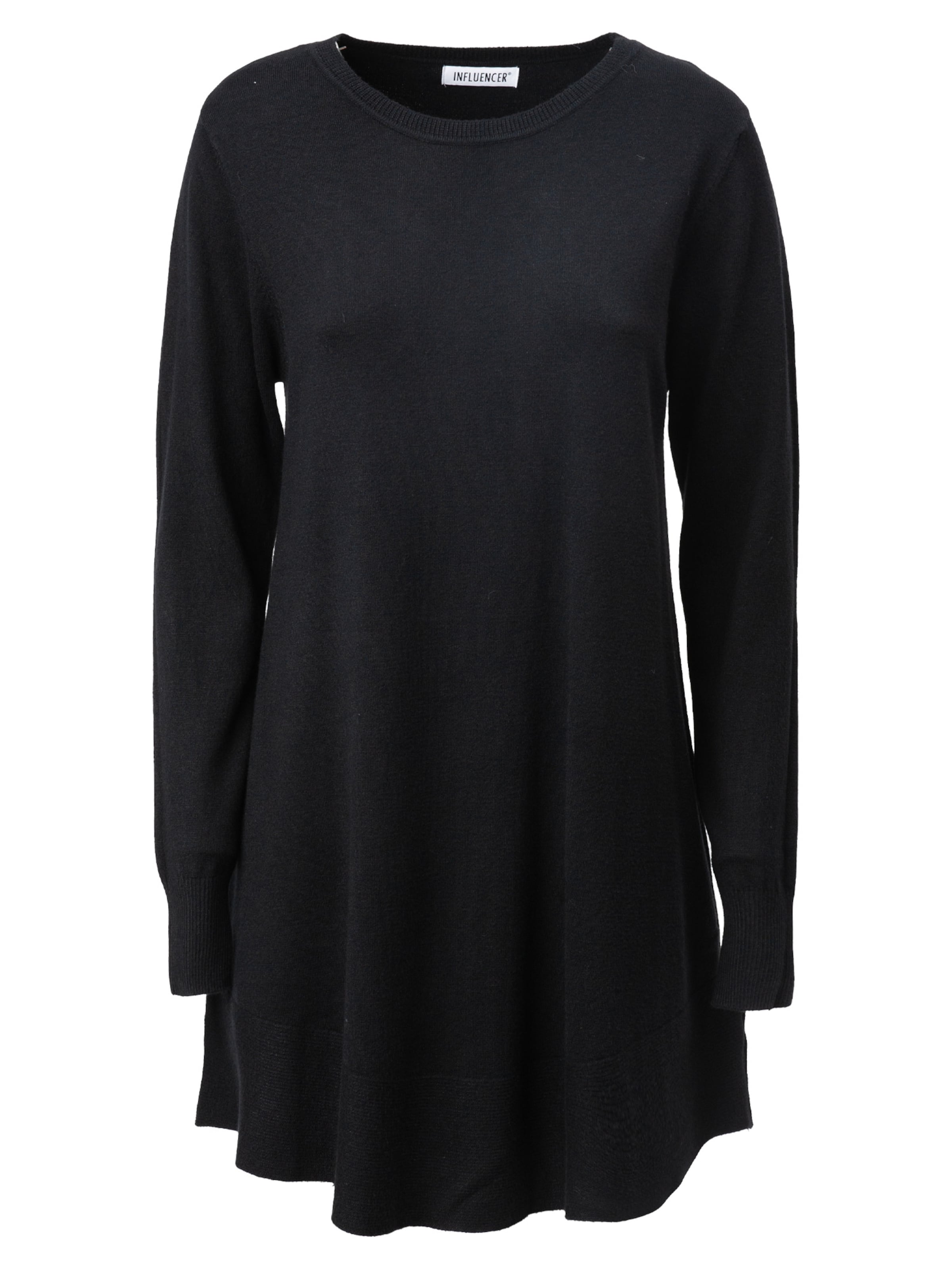 Influencer Tröja i svart: framsida