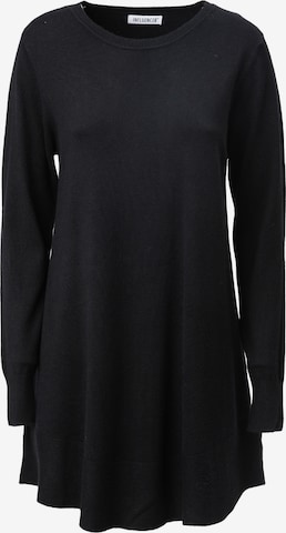 juoda Influencer Megztinis: priekis