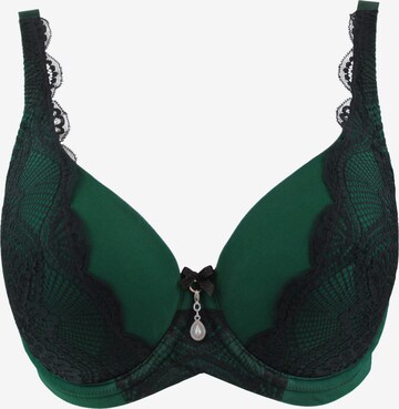 SugarShape T-shirt Bra 'Pure Divine' in Green: front