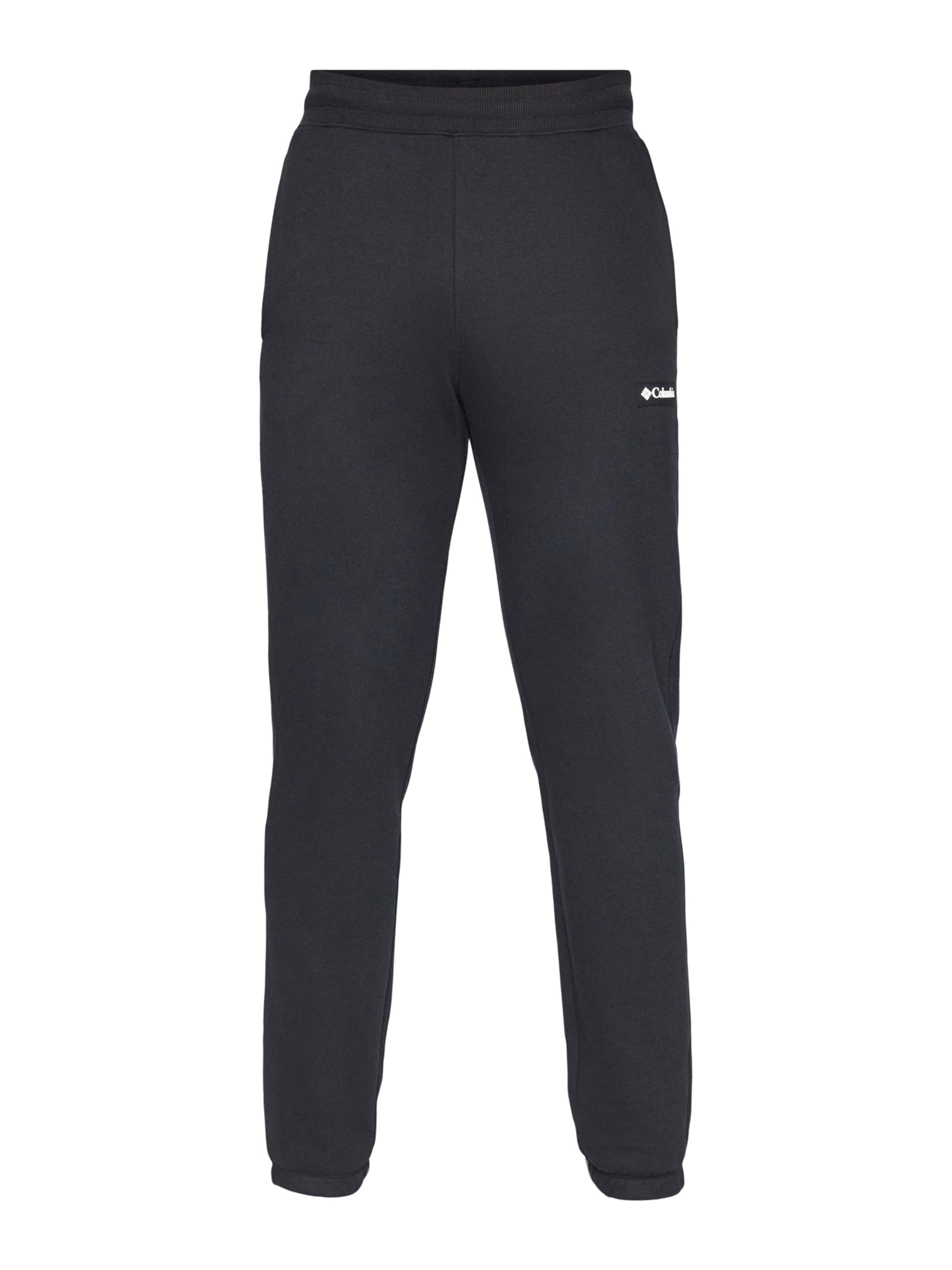 COLUMBIA - Tapered Pantalón deportivo 'Meridian Creek' en negro: frente