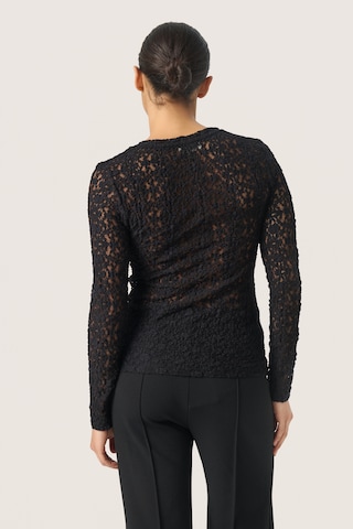 T-shirt SOAKED IN LUXURY en noir