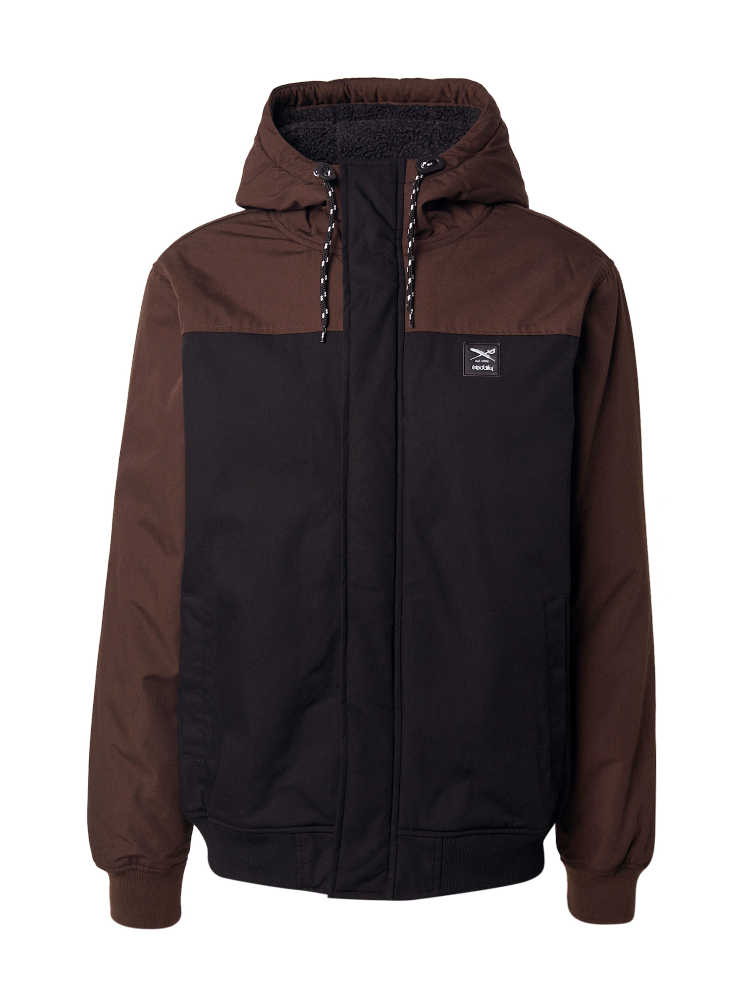 Iriedaily Φθινοπωρινό και ανοιξιάτικο μπουφάν σε καφέ: μπροστά