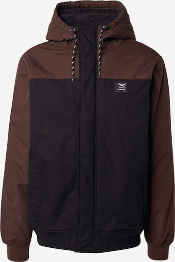 Iriedaily Välikausitakki värissä tummanruskea / musta, Tuotenäkymä