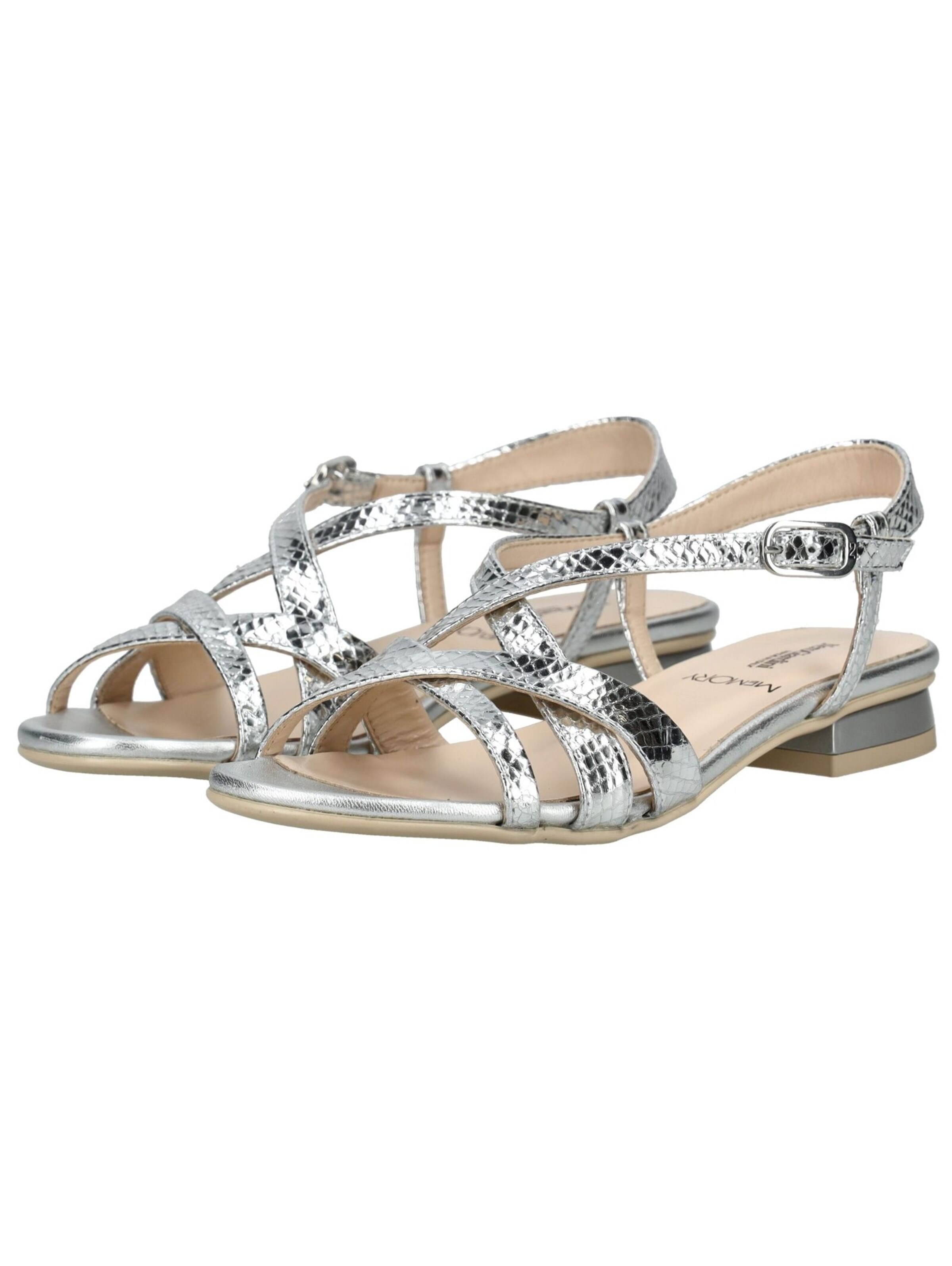 Nero Giardini Sandale in Silber