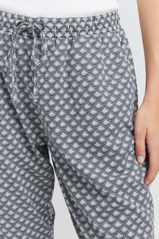 Fransa - Tapered Pantalón 'SANSA' en azul