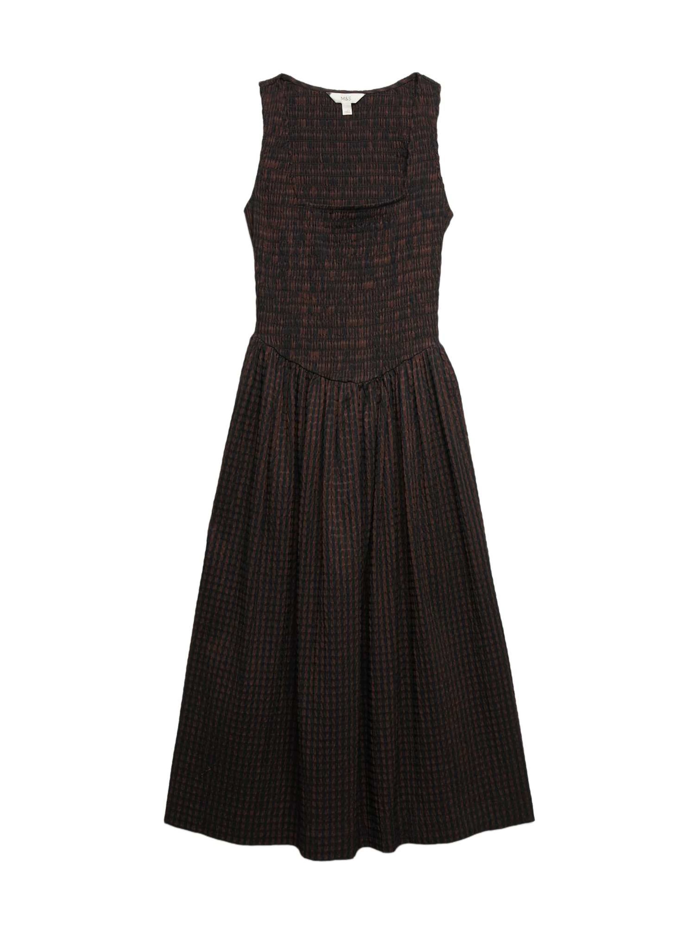 Robe Marks & Spencer en marron : devant