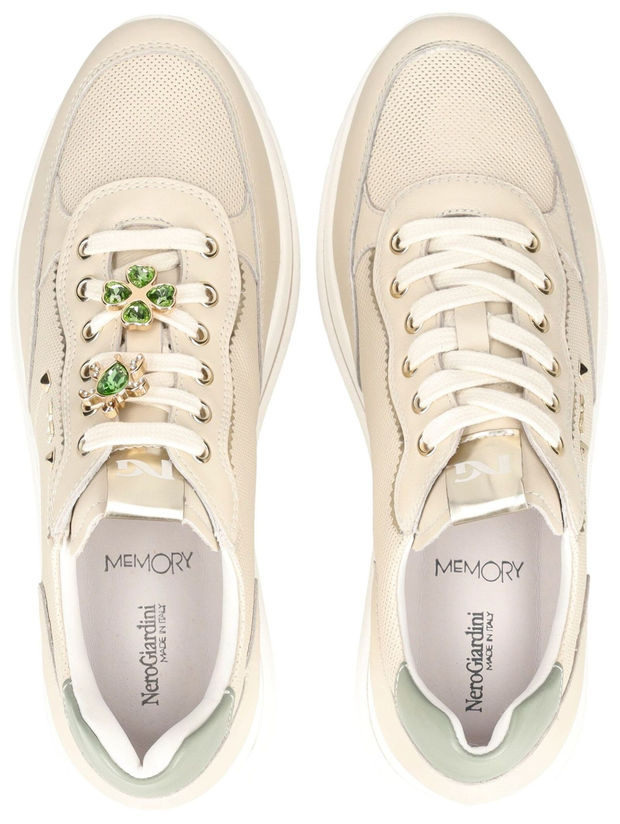 Nero Giardini Platform trainers in Beige