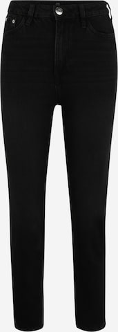 River Island Petite Regular Jeans in Schwarz: predná strana