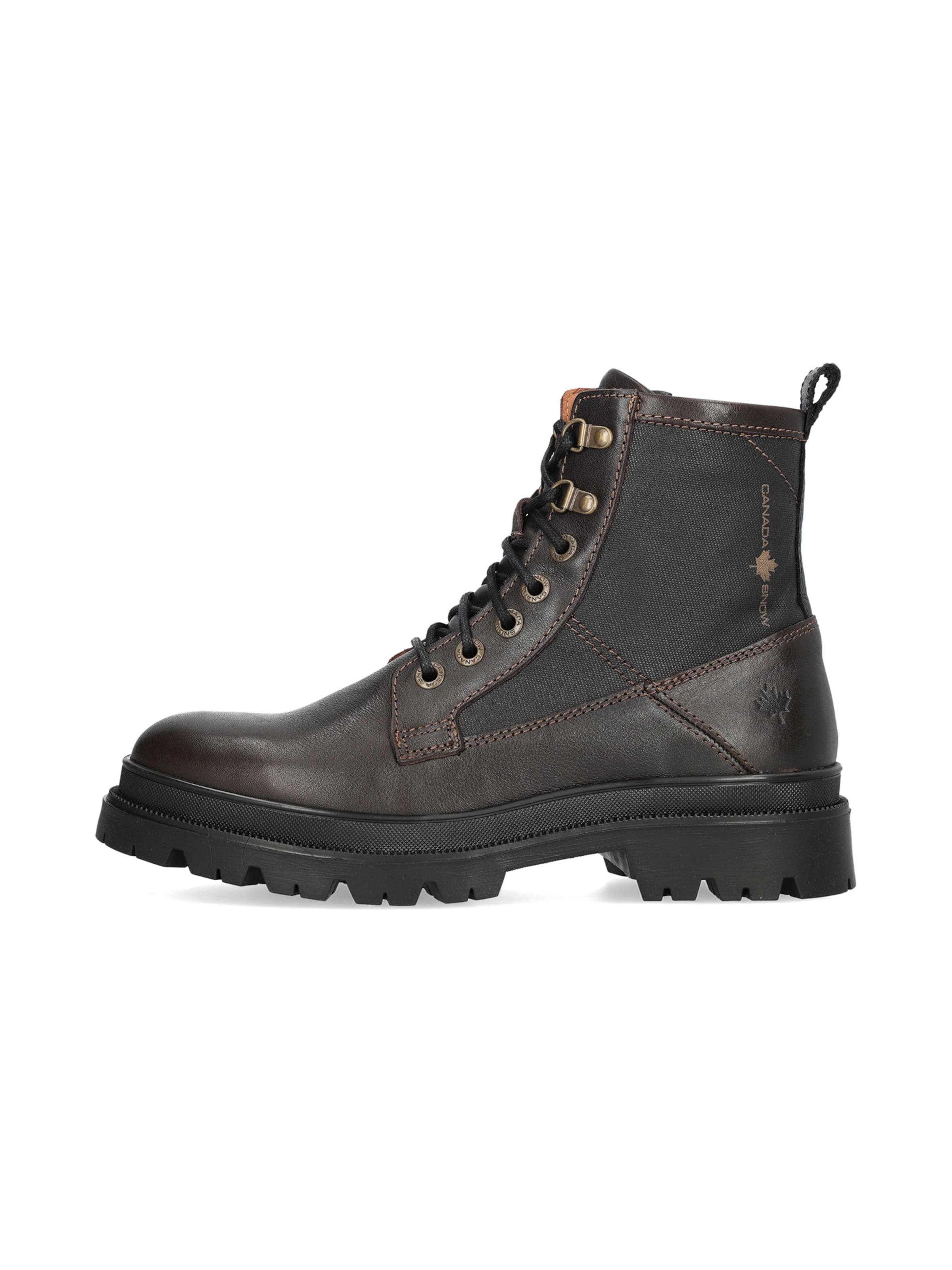 CANADA SNOW Lace-up boot 'MOUNT HEKTOR' in Brown: front