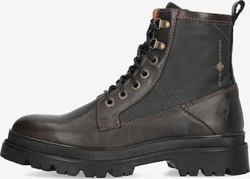 Bottes à lacets 'MOUNT HEKTOR' CANADA SNOW en marron : devant