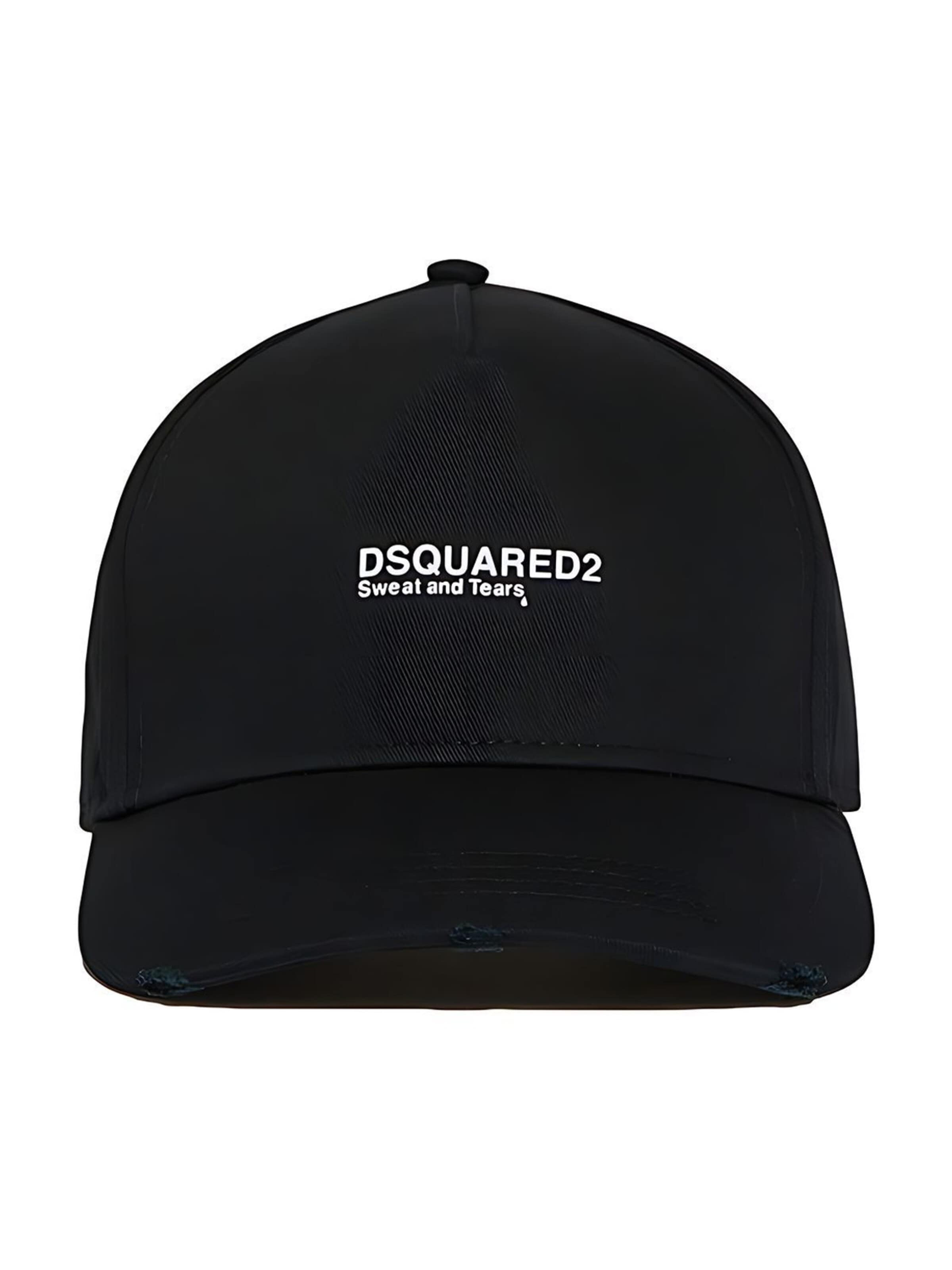 DSQUARED2 Cap 'Dsquared2'‌‌‌‌ in Schwarz: Vorderseite