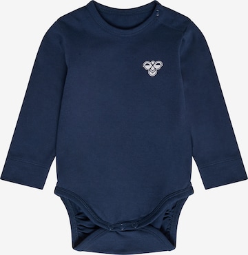 Hummel Romper/bodysuit in Blue: front