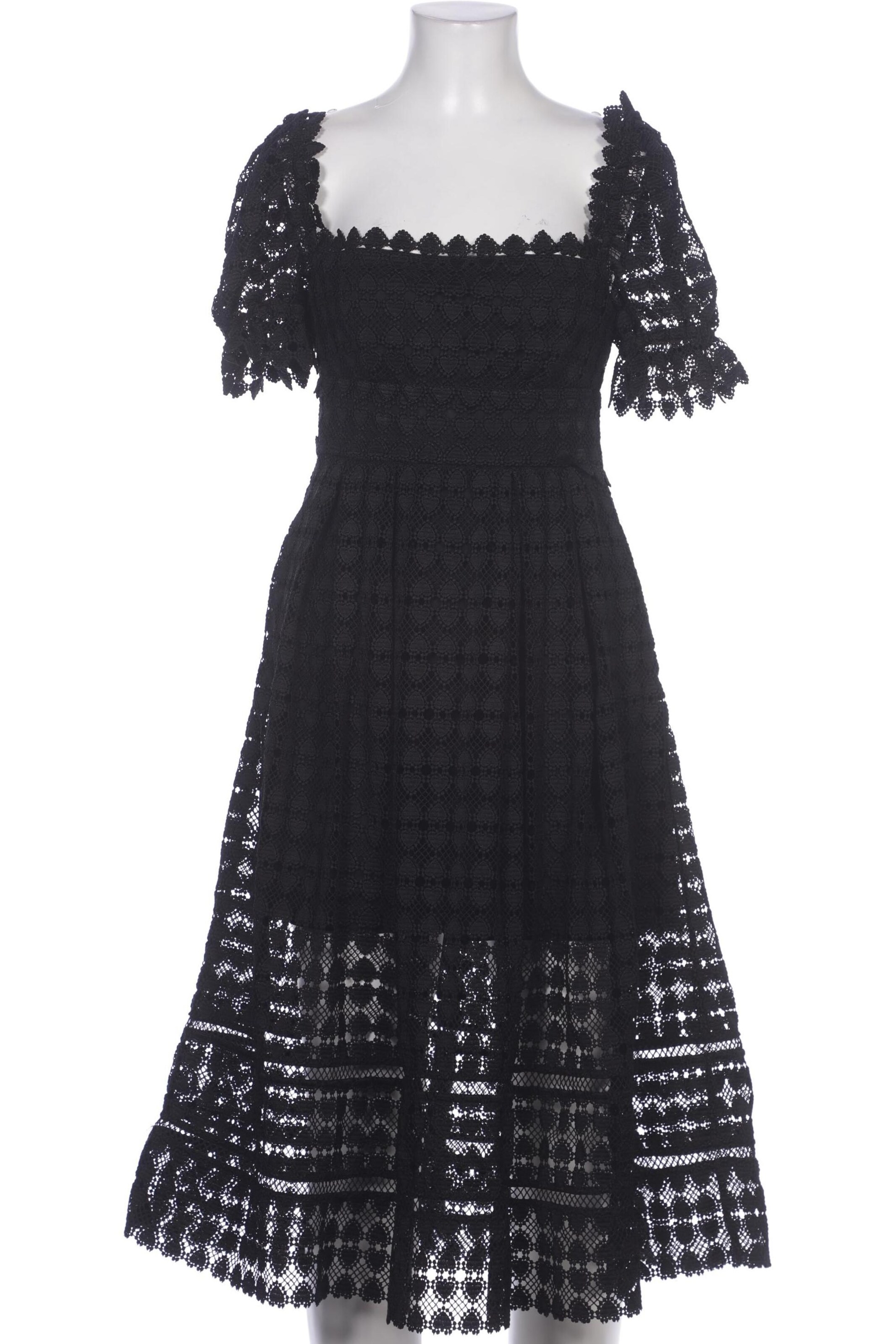 self-portrait Kleid S in Schwarz: Vorderseite