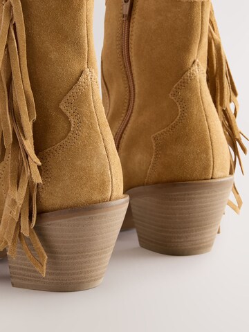 Next Cowboy Boots in Brown