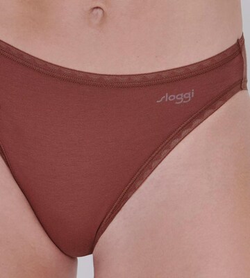 SLOGGI Panty 'GO'' in Brown