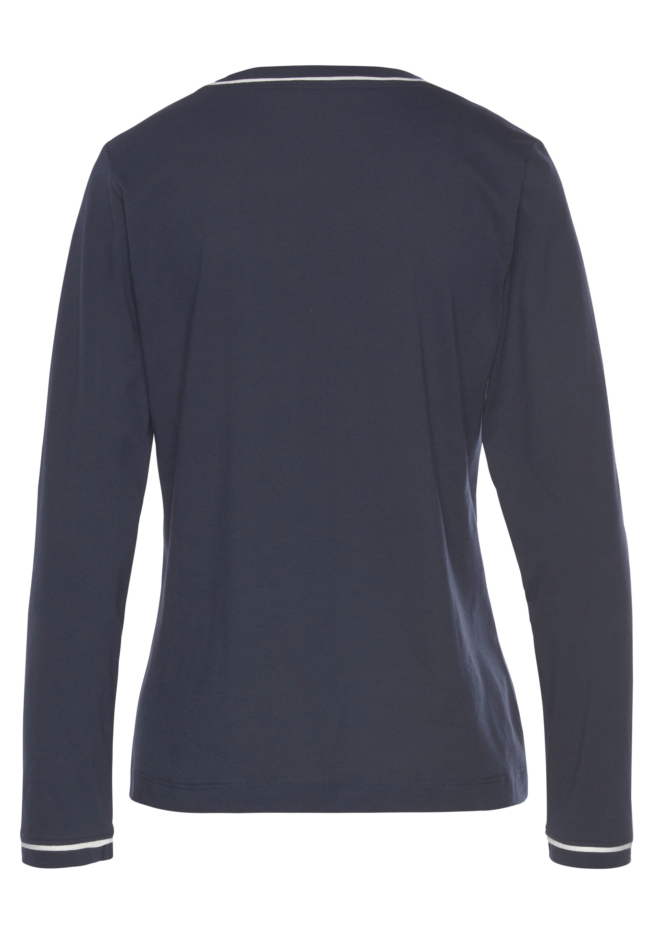 s.Oliver Μπλουζάκι ύπνου σε μπλε