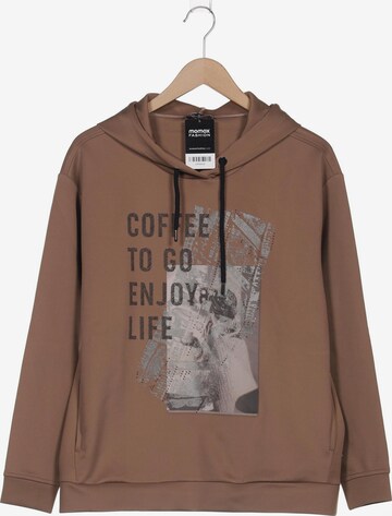 monari Sweatshirt & Zip-Up Hoodie in L in Brown: front