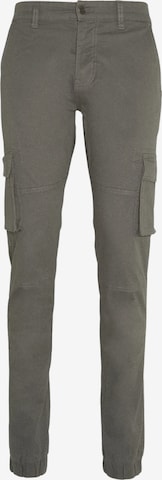 Denim Project Regular Housut 'DPM CARGO' värissä harmaa: etupuoli