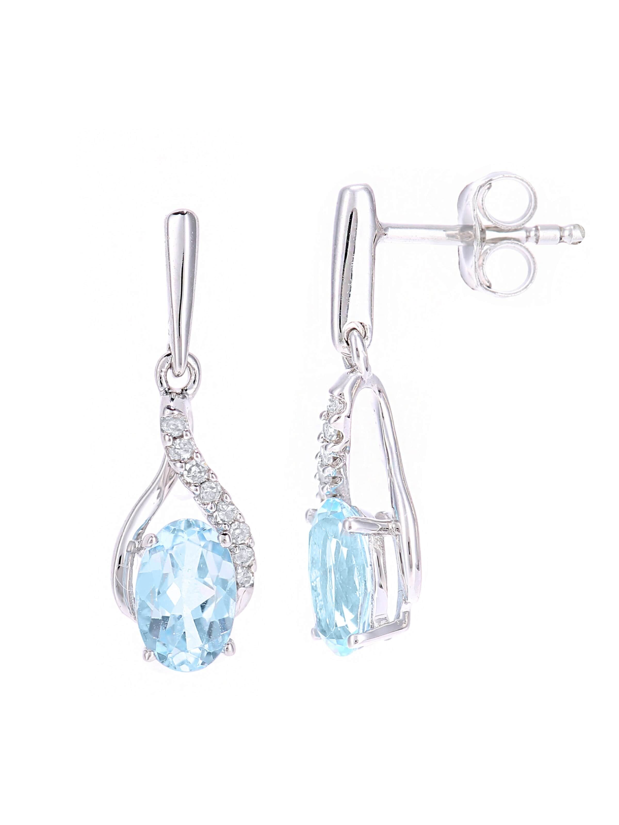 DIAMANT LETERNEL Earrings in Silver