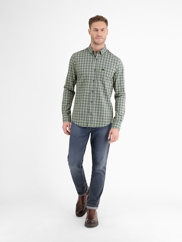 LERROS Regular fit Button Up Shirt in Green