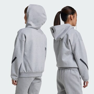 Veste de survêtement 'Z.N.E.' ADIDAS SPORTSWEAR en gris