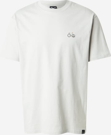 Iriedaily T-Shirt 'Peaceride' in Grau: Vorderseite