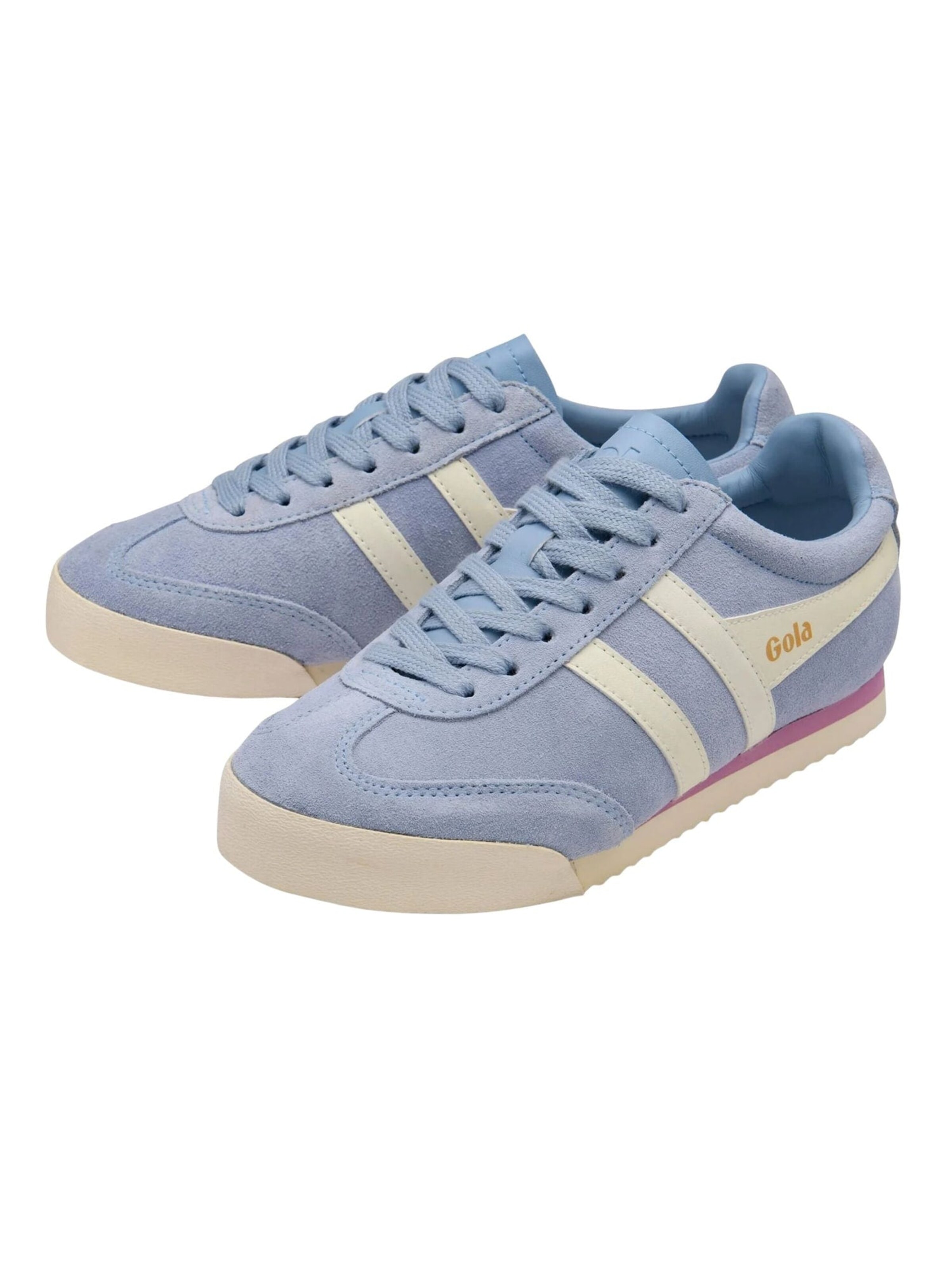 Sneaker bassa 'Classics Apollo women's sneakers in light blue and cream' di Gola in blu