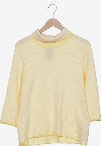 Peter Hahn Sweater & Cardigan in XXL in Yellow: front