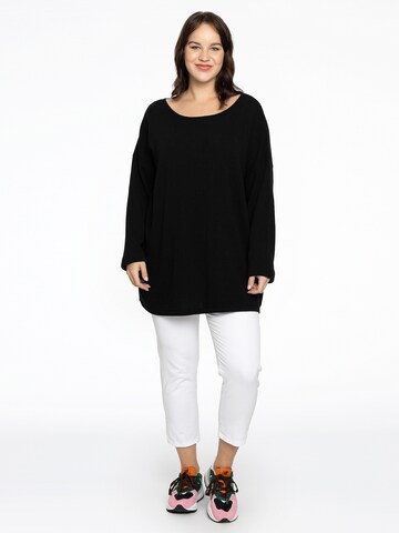 YOEK Pullover in Schwarz