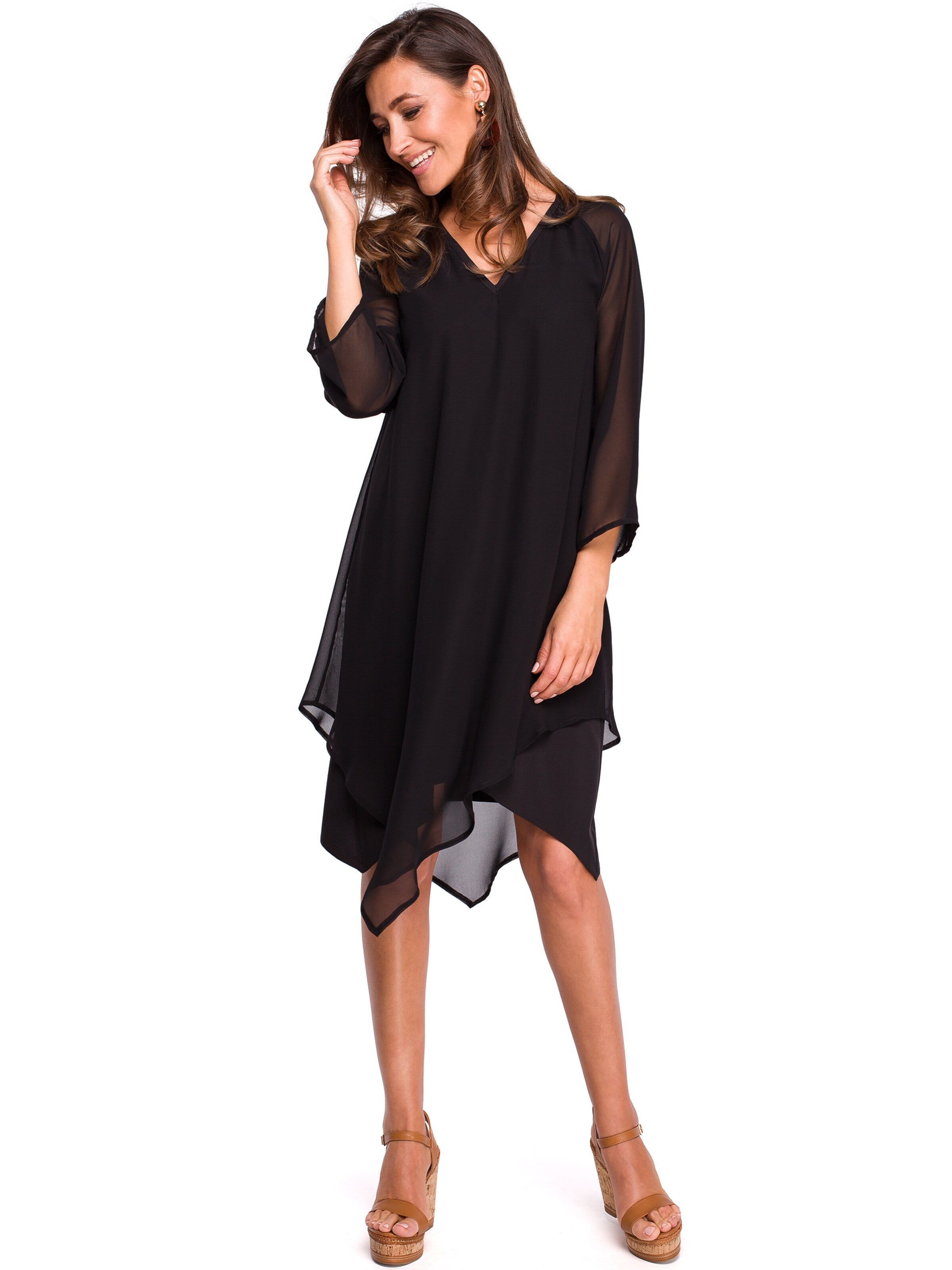 Stylove Šaty ' S159 ' – černá
