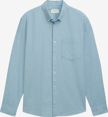 TOM TAILOR Hemd in Blau: Vorderseite