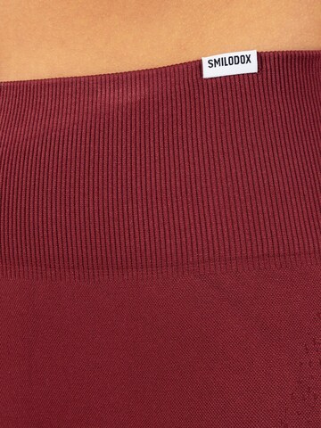 Smilodox Skinny Leggings in Rood