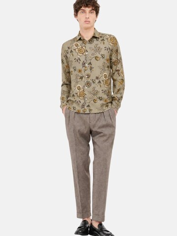 Manuel Ritz Regular fit Overhemd in Beige